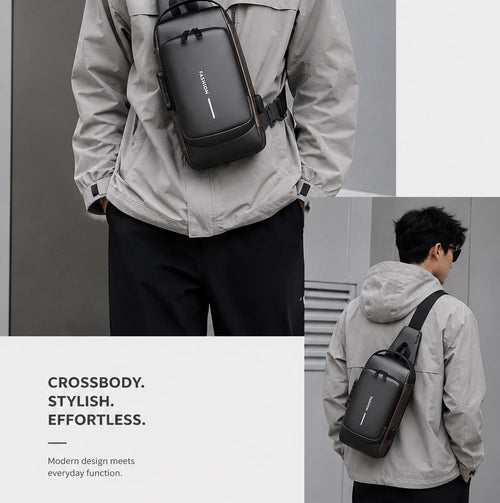 Anti-Theft Crossbody Shoulder & Chest Sling Bag